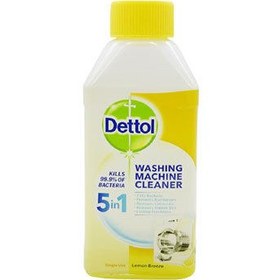 تصویر مایع جرم گیر ماشین لباسشویی 5 در 1 دتول با رایحه لیمو حجم 250 میلی لیتر Dettol 5 in 1 washing machine detergent with lemon scent 250ml