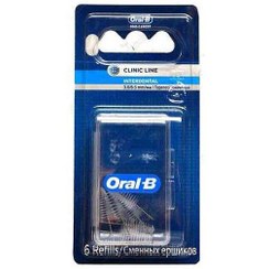 تصویر یدک مسواک بین دندان اورال بی مخروطی Oral-B Interdental Brushes