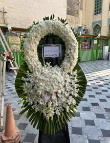 تصویر تاجگل ترحیم مدل5 