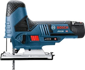 تصویر اره شارژی JS120N 12V Max Barrel Grip Jeg Saw بوش BOSCH JS120N 12V Max Barrel Grip Jig Saw, Cordless, Variable Speed, Tool-free Blade Change (Bare Tool)