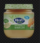 تصویر پوره سوپ کدو سبز ، سیب زمینی ، هویج هرو بیبی Anadolu sebzeleri her'o baby 120g