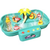 تصویر ست اسباب بازی ماهیگیری و سرسره موزیکال مدل 889143 