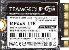 تصویر TEAMGROUP MP44S SSD 1TB SLC Cache Gen 4x4 M.2 2230 PCIe 4.0 NVMe با کارایی بالا، سازگار با Steam Deck، ASUS ROG Ally، Mini PC (سرعت R/W تا 5000/3500MB/s310101T5) - ارسال 15 الی 20 روز کاری 