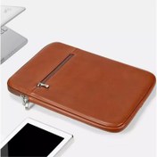 تصویر کاور لپ تاپ چرمی دی نت مدل D-NET 2961 سایز ۱۴ اینچ 