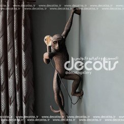 تصویر آباژور میمون مدل AA20 دیوارکوب فایبرگلاس 