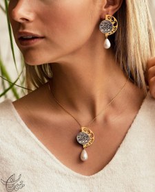 تصویر P317 آویز سکه نیم دایره 