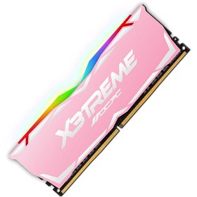 تصویر رم اوسی پی سی مدل X3TREME RGB 8GB 3600MHz CL18 DDR4 ا OCPC X3TREME RGB 8GB 3600MHz CL18 DDR4 Pink Ram OCPC X3TREME RGB 8GB 3600MHz CL18 DDR4 Pink Ram