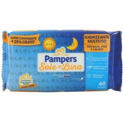 تصویر دستمال مرطوب کودک پمپرز Pampers مدل Sole & Luna 