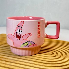 تصویر ماگ داخل رنگی باب اسفنجی و دوستان SpongeBob and Friends Colored Inside Mug