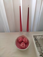 تصویر شمع های دستساز قلمی مدل نوک تیز ست 2 عددی خرید مستقیم از تولید کننده 