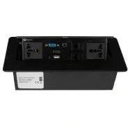 تصویر پریز برق فانتونی مدل N33 Desk connection panels