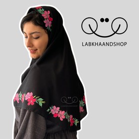 تصویر مقنعه طرح چاپی 88 