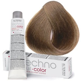 تصویر رنگ مو تکنو فروت سری رنگ قهوه ای alter ego techno fruit Brown hair coloring 