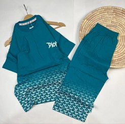 تصویر تیشرت شلوارک پسرانه نخ پنبه سایزبزرگ 