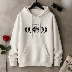 تصویر هودی زنانه ماه دورس تو کرکی سایز فری 