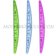 تصویر خط کش خیاطی مولر منحنی ۶۰ سانتی متری 