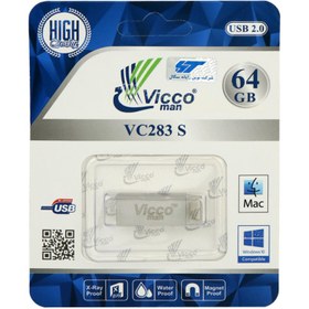 تصویر فلش مموری ویکومن مدل VC283 ظرفیت 64 گیگابایت Vicco Man VC283 Flash Memory 64GB