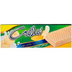 تصویر ویفر با طعم موز سلامت - 160 گرم Salamat Wafer With Banana Flavour 160 gr