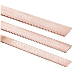 تصویر تسمه هادی مسی بدون پوشش مسطحFCB Flat Bare Copper Conductors Tape