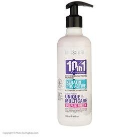 تصویر لوسیون کراتینه مو ده در یک میسوری مدل MISSSURI 10 in 1 حجم 500 میلی لیتر MISSSOURI keratin hair 10 in 1 lotion 500ml