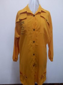 تصویر مانتو کتان پنبه الیاف 