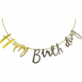 تصویر ریسه تزئینی Happy birthday مدل STR169 