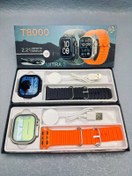 تصویر ساعت هوشمند طرح اپل واچ مدل T8000 ضد آب 