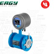 تصویر فلومتر الکترومغناطیسی پریسماتک با لاینینگ PTFE و NBR فولادی 