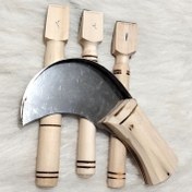 تصویر تیغ خشخاش یا نیشتر شماره 1-2-3 همراه با کمچه استیل 