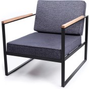 تصویر مبل فلزی تک نفره دیبا سبک مدرن برند اُرفیک 