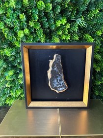 تصویر قاب دکوری اسلایس شجر مشکی 