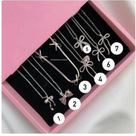 تصویر کالکشن گردنبند پاپیونی 