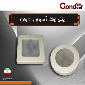 تصویر پنلی روکار آهنربایی گرد مربعZFR _3 w 