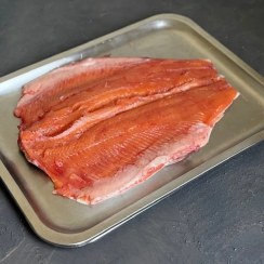 تصویر فیله ماهی قزل آلا سالمونی 