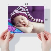 تصویر چاپ عکس ۱۶ در ۲۱ با کیفیت آتلیه ای و ادیت رایگان 