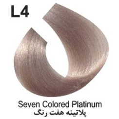 تصویر رنگ موی کاترومر KATROMER،شماره l4 پلاتینه هفت رنگ 