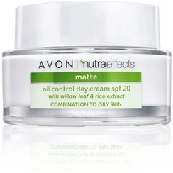 تصویر کرم روز آبرسان پوست چرب آوون Avon Nutra Effects matte oil control SPF20