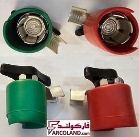 تصویر بست اتصال باتری فابریکی ولتاژ بالا رالیا Raliya کد R777 | قانتاق | سر باطری آمپر بالا | مثبت و منفی | بسته 2 عددی 