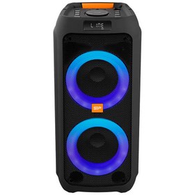 تصویر اسپیکر بلوتوثی رم و فلش خور Silicon Power BS91 + میکروفون و ریموت کنترل Silicon Power BS91 Wireless Speaker