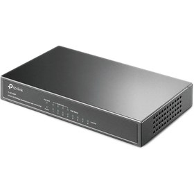 تصویر سوئیچ شبکه تی پی لینک TL-SF1008P 8 Port TP-Link TL-SF1008P 8 Port 10/100Mbps Desktop PoE Switch