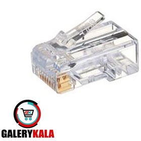 تصویر سوکت تلفن RJ11 بسته 100 عددی RJ11 Connector