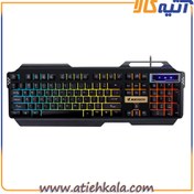 تصویر کیبورد گیمینگ RGB جرتک JERTECH K909 