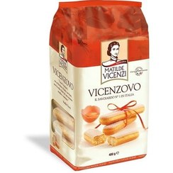تصویر بیسکوئیت لیدی فینگر تیرامیسو ویچنزی 400 گرم Vicenzovo 