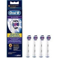 تصویر سری یدک مسواک برقی اورجینال برند Oral b مدل 3D White 4 Lü کد 1069257 