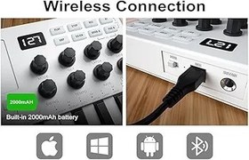 تصویر میدی کیبورد M-VAVE SMK-25 M vave smk 25 midi keyboard bluetooth