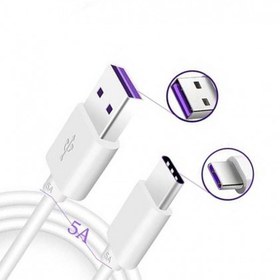 تصویر کابل شارژ USB-C هواوی Mate 10 pro Original Cable Charger For Huawei Mate 10 pro (USB-Type-C)