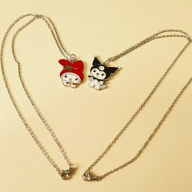 تصویر گردنبند کرومی ملودی 