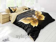 تصویر ست روتختی سه بعدی دو نفره 6 تکه کد 00270 3D bedding set for two, code 00270