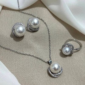 تصویر ست مرواریدی مجلسی 