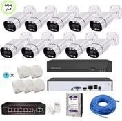 تصویر پک 10 عددی دوربین poe برد سونی پلاکخوان sony imx335L12b Lingotech sony imx335L12b